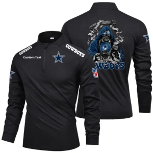 Dallas Cowboys Quarter Zip Long Sleeve New 2026 Limited Personalize Name