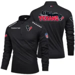 Houston Texans Quarter Zip Long Sleeve 2026 Limited Graffiti Style For Fans Personalize Name