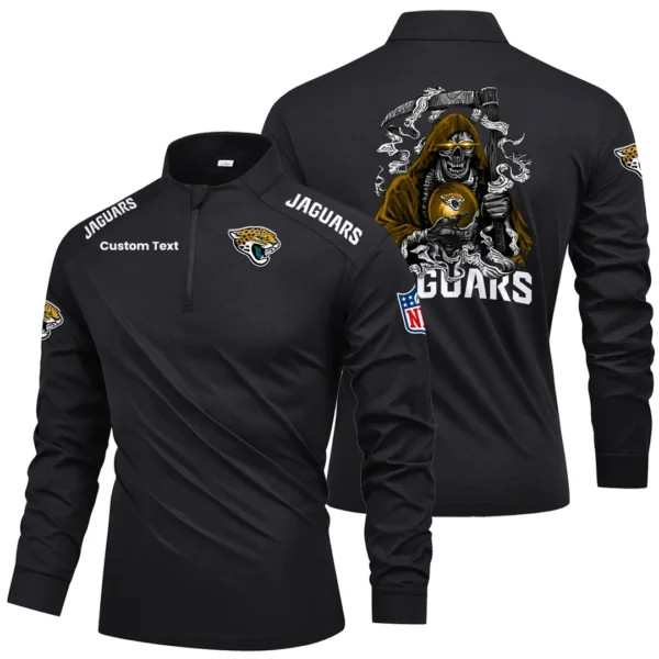 Jacksonville Jaguars Quarter Zip Long Sleeve New 2026 Limited Personalize Name