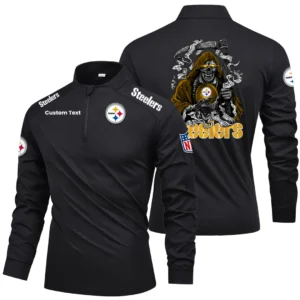Pittsburgh Steelers Quarter Zip Long Sleeve New 2026 Limited Personalize Name