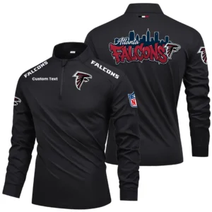 Atlanta Falcons Quarter Zip Long Sleeve 2026 Limited Graffiti Style For Fans Personalize Name