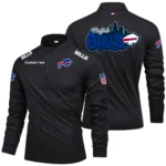 Buffalo Bills Quarter Zip Long Sleeve 2026 Limited Graffiti Style For Fans Personalize Name