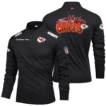 Kansas City Chiefs Quarter Zip Long Sleeve 2026 Limited Graffiti Style For Fans Personalize Name