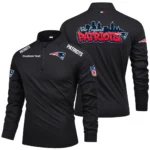 New England Patriots Quarter Zip Long Sleeve 2026 Limited Graffiti Style For Fans Personalize Name