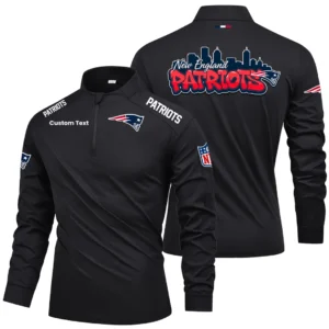 New England Patriots Quarter Zip Long Sleeve 2026 Limited Graffiti Style For Fans Personalize Name