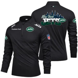 New York Jets Quarter Zip Long Sleeve 2026 Limited Graffiti Style For Fans Personalize Name