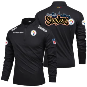 Pittsburgh Steelers Quarter Zip Long Sleeve 2026 Limited Graffiti Style For Fans Personalize Name