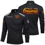 Washington Commanders Quarter Zip Long Sleeve 2026 Limited Graffiti Style For Fans Personalize Name