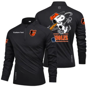 Baltimore Orioles Quarter Zip Long Sleeve Shirt New 2026 Limited Personalize Name