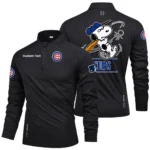 Chicago Cubs Quarter Zip Long Sleeve Shirt New 2026 Limited Personalize Name