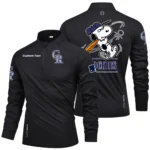 Colorado Rockies Quarter Zip Long Sleeve Shirt New 2026 Limited Personalize Name