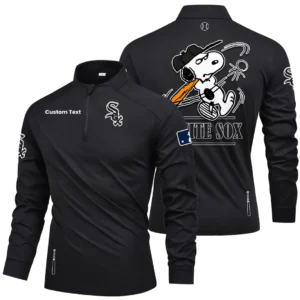 Chicago White Sox Quarter Zip Long Sleeve Shirt New 2026 Limited Personalize Name