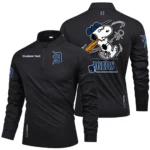 Detroit Tigers Quarter Zip Long Sleeve Shirt New 2026 Limited Personalize Name