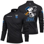 Kansas City Royals Quarter Zip Long Sleeve Shirt New 2026 Limited Personalize Name