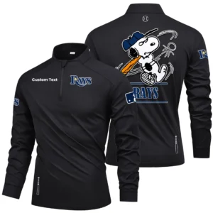 Tampa Bay Rays Quarter Zip Long Sleeve Shirt New 2026 Limited Personalize Name
