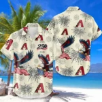 Arizona Diamondbacks Hawaiian Shirt 2026 Limited Premium Crinkle Textured x 250th Birthday Freedom Anniversary