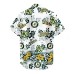 Athletics Hawaiian Shirt 2026 Limited Premium Crinkle Textured, Tropical Beach