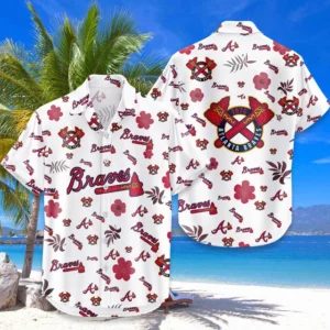 Atlanta Braves Hawaiian Shirt 2026 Premium Crinkle Textured, Tropical Beach Limited Edition