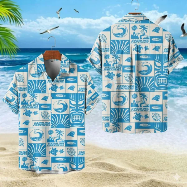 Carolina Panthers Hawaiian Shirt Premium Crinkle Textured, Unisex New 2026 Limited