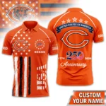 Chicago Bears Polo Shirt x America’s 250th Anniversary 2026 Limited Customize Name