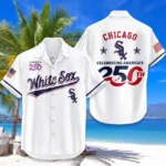 Chicago White Sox Hawaiian Shirt 2026 Limited Edition America’s 250th Anniversary USA Flag Premium Crinkle Textured