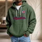 Cincinnati Reds Waffle Knit Hoodie Quarter Zip New 2026 Personalize Name