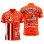 Cleveland Browns Polo Shirt x America’s 250th Anniversary 2026 Limited Customize Name