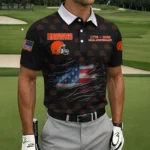 Cleveland Browns Polo Shirt America’s 250th Anniversary 2026 Limited Personalize Name