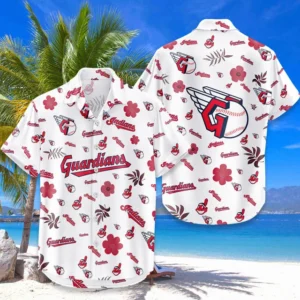 Cleveland Guardians Hawaiian Shirt 2026 Premium Crinkle Textured, Tropical Beach Limited Edition