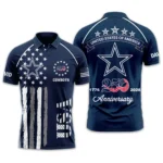 Dallas Cowboys Polo Shirt x America’s 250th Anniversary 2026 Limited Customize Name