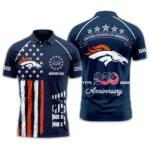 Denver Broncos Polo Shirt x America’s 250th Anniversary 2026 Limited Customize Name