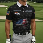 Denver Broncos Polo Shirt America’s 250th Anniversary 2026 Limited Personalize Name