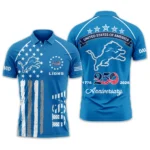 Detroit Lions Polo Shirt x America’s 250th Anniversary 2026 Limited Customize Name