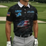 Detroit Lions Polo Shirt America’s 250th Anniversary 2026 Limited Personalize Name