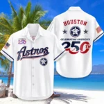 Houston Astros Hawaiian Shirt 2026 Limited Edition America’s 250th Anniversary USA Flag Premium Crinkle Textured