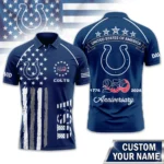 Indianapolis Colts Polo Shirt x America’s 250th Anniversary 2026 Limited Customize Name