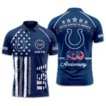 Indianapolis Colts Polo Shirt x America’s 250th Anniversary 2026 Limited Customize Name