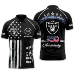 Las Vegas Raiders Polo Shirt x America’s 250th Anniversary 2026 Limited Customize Name