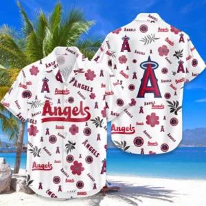 Los Angeles Angels Hawaiian Shirt 2026 Premium Crinkle Textured, Tropical Beach Limited Edition