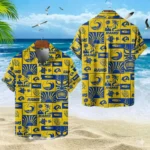 Los Angeles Rams Hawaiian Shirt Premium Crinkle Textured, Unisex New 2026 Limited