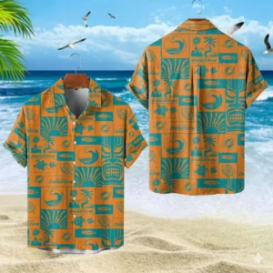 Miami Dolphins Hawaiian Shirt Premium Crinkle Textured, Unisex New 2026 Limited