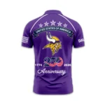 Minnesota Vikings Polo Shirt x America’s 250th Anniversary 2026 Limited Customize Name
