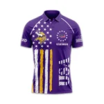 Minnesota Vikings Polo Shirt x America’s 250th Anniversary 2026 Limited Customize Name
