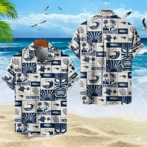 New England Patriots Hawaiian Shirt Premium Crinkle Textured, Unisex New 2026 Limited