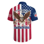 Philadelphia Eagles Hawaiian Shirt 2026 Premium Crinkle Textured x Liberty Eagle Patriotic Limited Edition