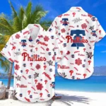 Philadelphia Phillies Hawaiian Shirt 2026 Premium Crinkle Textured, Tropical Beach Limited Edition