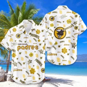 San Diego Padres Hawaiian Shirt 2026 Premium Crinkle Textured, Tropical Beach Limited Edition