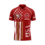 San Francisco 49ers Polo Shirt x America’s 250th Anniversary 2026 Limited Customize Name