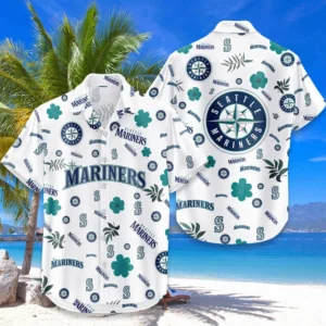 Seattle Mariners Hawaiian Shirt 2026 Premium Crinkle Textured, Tropical Beach Limited Edition