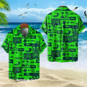 Seattle Seahawks Hawaiian Shirt Premium Crinkle Textured, Unisex New 2026 Limited